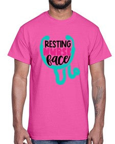 Resting Nurse Face Style Style 1355#- nurse- Cotton Tee