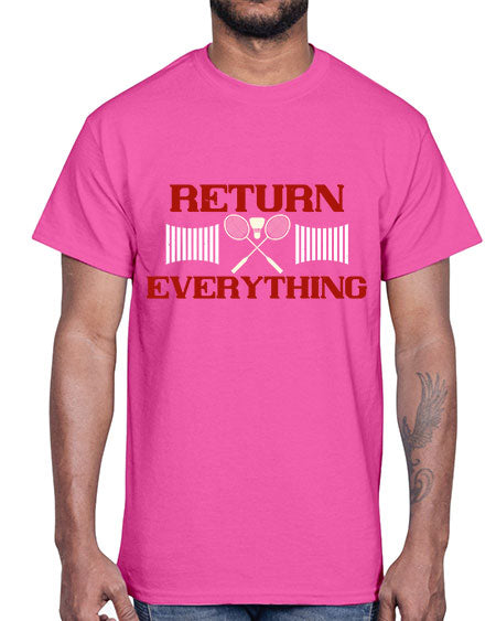 Return everything 1892#- badminton- Cotton Tee