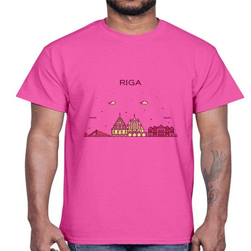 Riga 1729#- cities- Cotton Tee