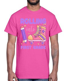 Rolling into first Grade 785#- first grade- Cotton Tee