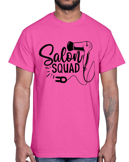 Salon Squad 1365#- hairdresser- Cotton Tee