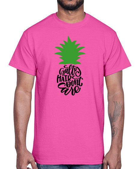 Salty Hair Dont Care Style 28#- summer- Cotton Tee