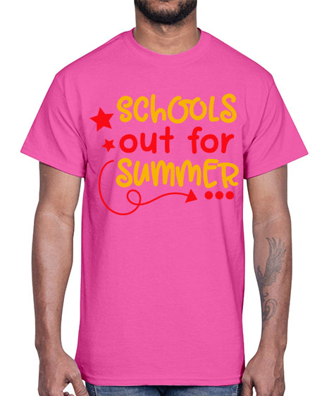 SchoolsOutSummer 83#- summer- Cotton Tee