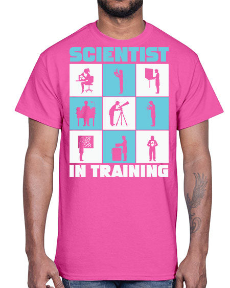 ScientistInTrainingScienceScientistSkinite Scientist Skinite 40#- general science- Cotton Tee
