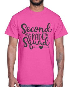 Second Grade Squad 832#- second grade- Cotton Tee