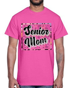 Senior mom 866#- twelfth grade- Cotton Tee