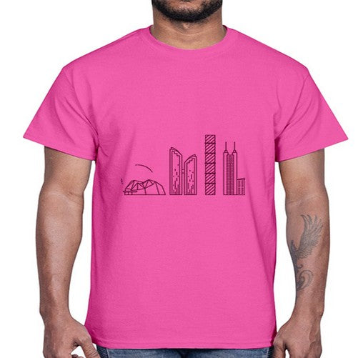 Shenzhen 1833#- cities- Cotton Tee