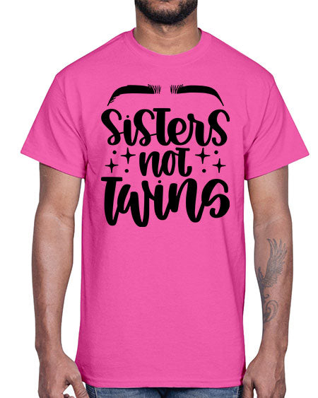 Sister Not Twins Style 23#-makeup Cotton Tee