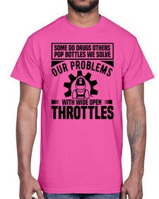 Some Do Drugs Others Style 1411#- engineer- Cotton Tee