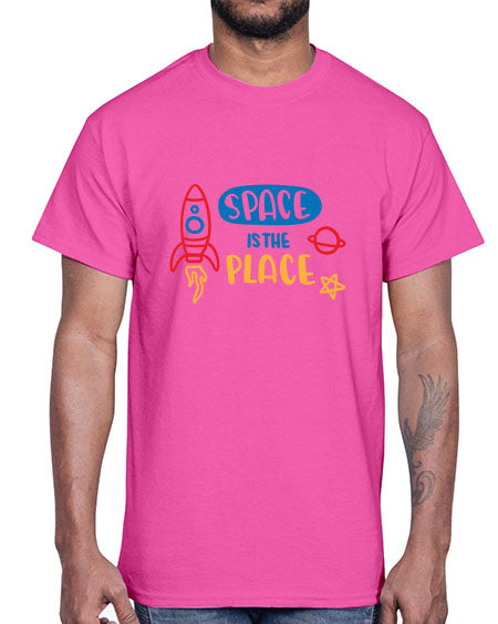 Spaceistheplace 11#- space- Cotton Tee