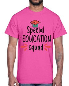 Special Education squad 886#- graduation- Cotton Tee