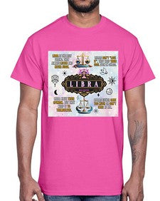 Straight Libra 474#- libra- Cotton Tee