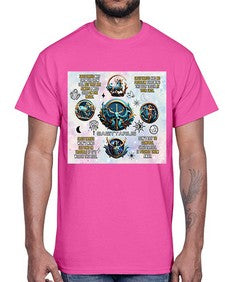Straight Saggitarius 476#- sagittarius- Cotton Tee