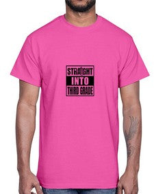 Straight into third grade 905#- third grade- Cotton Tee