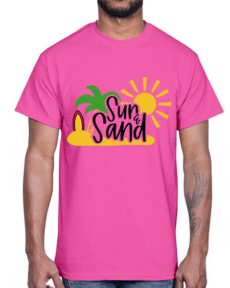 Sun Sand Style 17#- summer- Cotton Tee