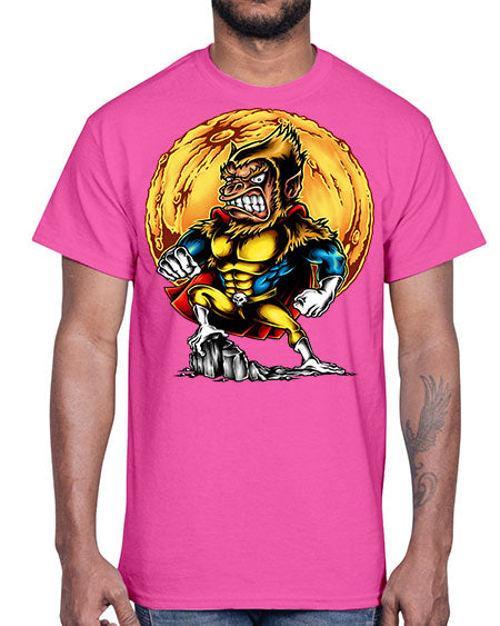 Super Monkey - Files- monkey- Cotton Tee