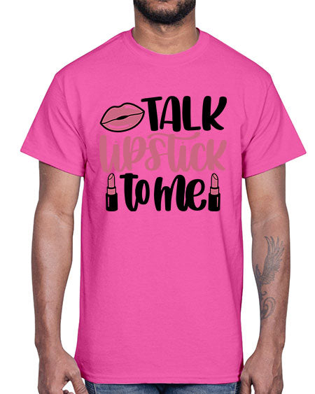 Talk Lipstick To Me Style 15#-makeup Cotton Tee