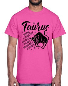 Taurus 492#- taurus- Cotton Tee
