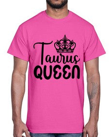 Taurus queen 504#- taurus- Cotton Tee