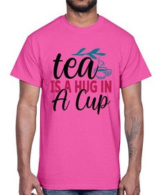 Tea Is A Hug In A Cup 1612#- tea- Cotton Tee