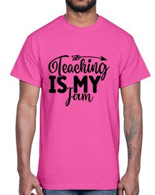 Teaching Is My Jam 1481#- teacher- Cotton Tee