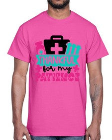 Thankful For My Patience Style Style 1492#- nurse- Cotton Tee