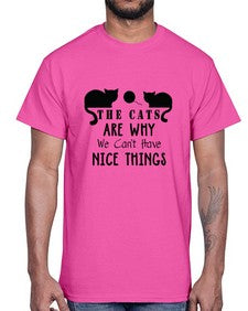 The Cats Style 118#- cats- Cotton Tee