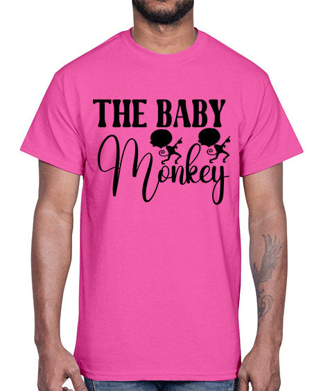 The baby monkey - monkey- Cotton Tee