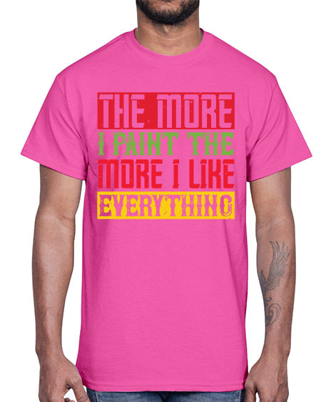 The more I paint the more I like everything Style 220#- kids- Cotton Tee