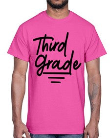 Third Grade 947#- third grade- Cotton Tee