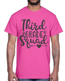 Third Grade Squad 975#- third grade- Cotton Tee