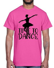 Time to dance 201#- ballet- Cotton Tee