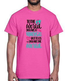 To The World You Style Style 1577#- nurse- Cotton Tee