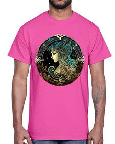 Virgo 526#- virgo- Cotton Tee