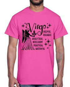 Virgo 527#- virgo- Cotton Tee