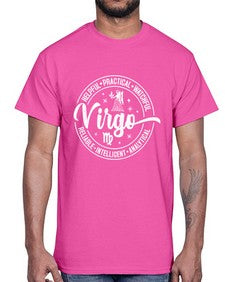 Virgo 536#- virgo- Cotton Tee