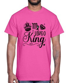 Virgo king 537#- virgo- Cotton Tee