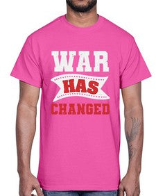 War has changed 52#- video games- Cotton Tee