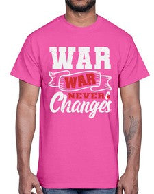 Warwar never changes 54#- video games- Cotton Tee