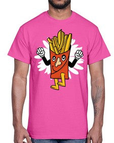 Weekend is near 265#- cartoon general- Cotton Tee