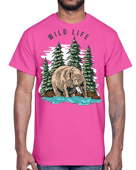 Wild Life 1#- nature- Cotton Tee