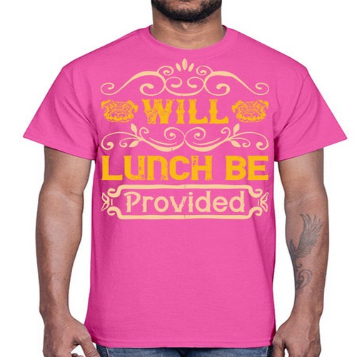 Will Lunch Be Provided Style 7#- dogs- Cotton Tee