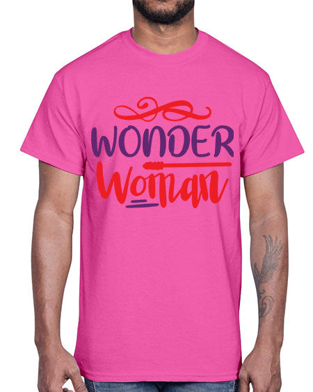 Wonder Woman 156#-  fashion- Cotton Tee