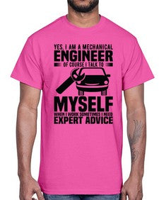 Yes I Am A Mechanical Style 1671#- engineer- Cotton Tee