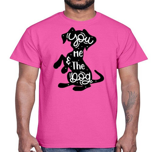 You Me The Dogs Style 4#- dogs- Cotton Tee