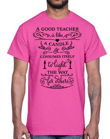 a good teacher 1#- teacher- Cotton Tee