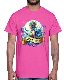 aquarius 84#- aquarius- Cotton Tee