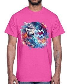 aquarius 90#- aquarius- Cotton Tee