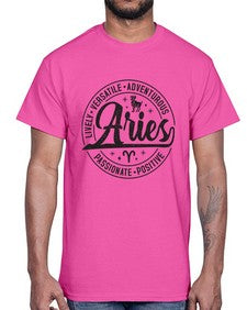 aries 102#- aries- Cotton Tee