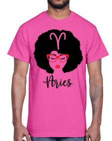 aries 122#- aries- Cotton Tee